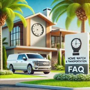 Home Watch And Transportation Services FAQ 